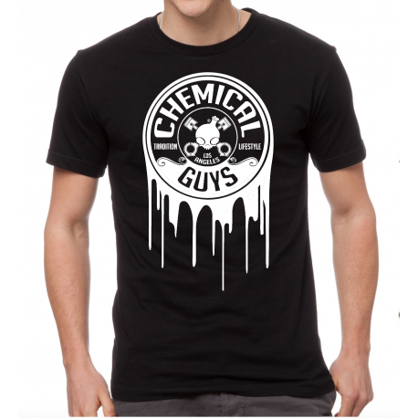 WHITE DRIPPING LOGO SHIRT, SEMA 2015 EDITION