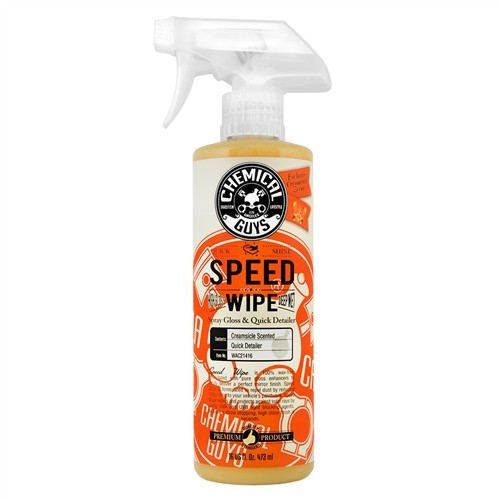 Chemical Guys Speed Wipe Quick Detailer (Limited Edition Summertime  Creamsicle Scent)