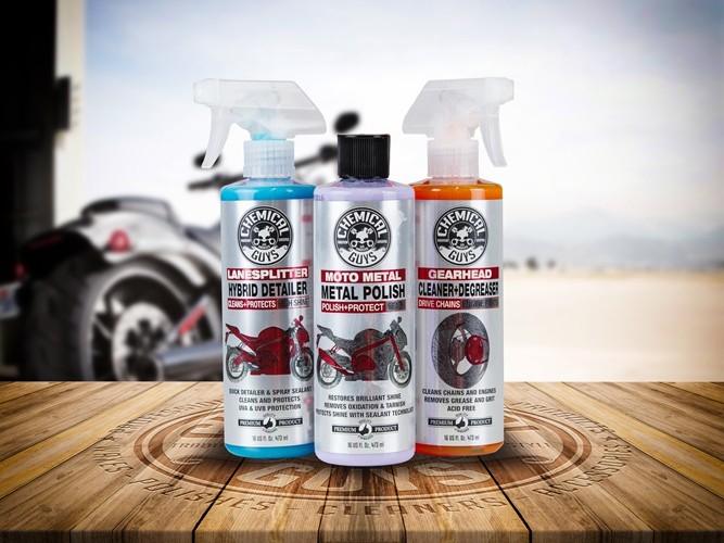 Chemical Guys GEARHEAD MOTORCYLE CLEANER & DEGREASER FOR DRIVECHAINS &  ENGINE PARTS 16Oz