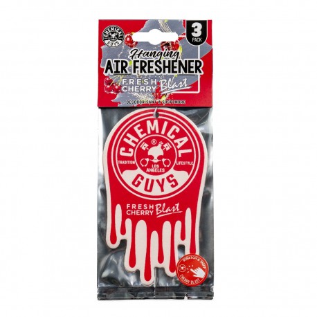 Chemical Guys Hanging Air Freshener 3-pack Cherry Blast