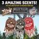 Chemical Guys Hanging Air Freshener 3-pack Variety, Black Frost