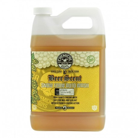 Beer Scent Snow Foam Auto Wash Cleanser (1 Gallon)