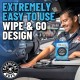 Total Interior Cleaner & Protectant Wipes (50ct) 