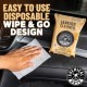 Leather Cleaner Wipes (50ct) 