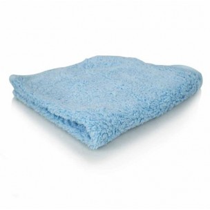 Shaggy Fur-Ball Microfiber Towel, Blue 40 x 40 cm