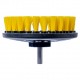 CARPET BRUSH W/DRILL ATTACHMENT - LIGHT - MEDIUM (YELLOW)