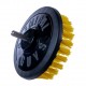 CARPET BRUSH W/DRILL ATTACHMENT - LIGHT - MEDIUM (YELLOW)