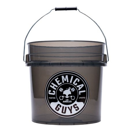 Chemical Guys - Heavy Duty Detailing Bucket Smoked Black (4.5 Gal)